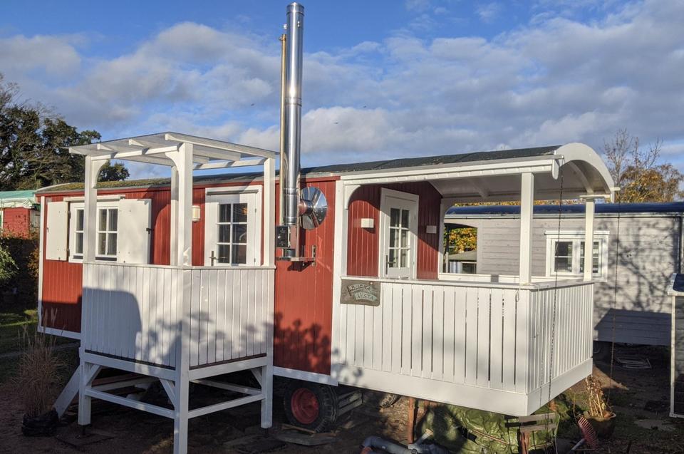 Thumbnail-Zirkuswagen Tiny House Bauwagen hochwertig eingerichtet