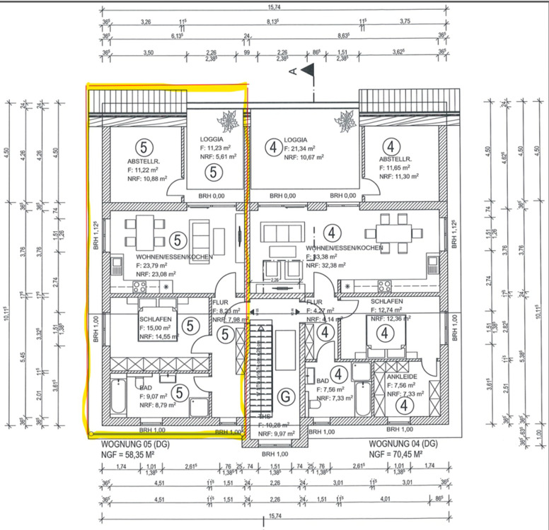 Thumbnail-Erstbezug - Wohnung - 2 Zimmer - ruhige Lage nähe SchlüchternA66
