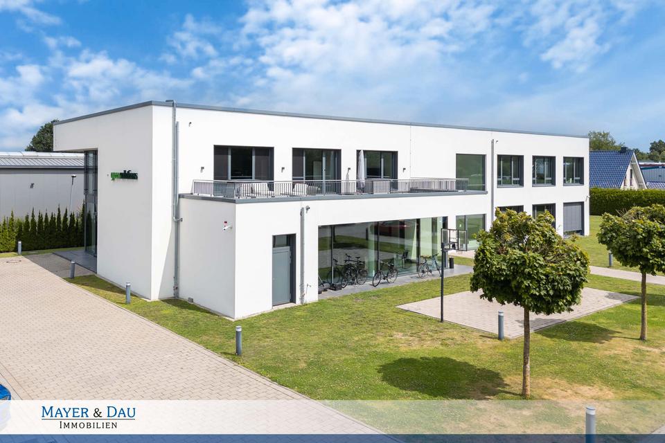 Thumbnail-Moderne Gewerbeimmobilie mit großzügigem Raumangebot und flexibler Flächenaufteilung, Obj. 9105