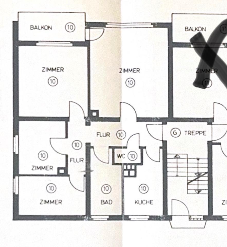 Thumbnail-Charmante 4-Zimmer-Wohnung mit Balkon in Ulm-Böfingen