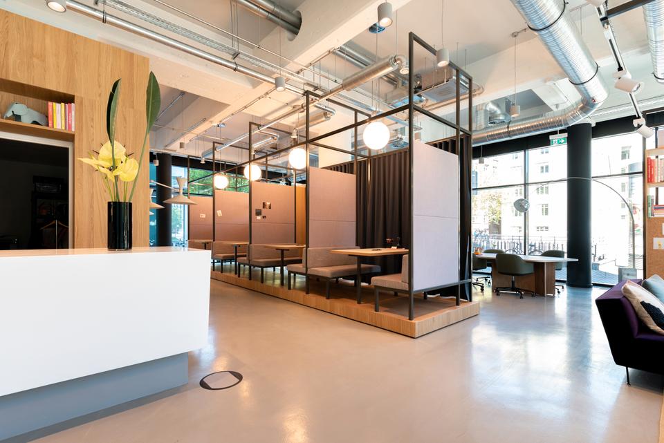 Thumbnail-Mitgliedschaften für flexible Arbeitsplätze in Spaces Kallmorgen Tower