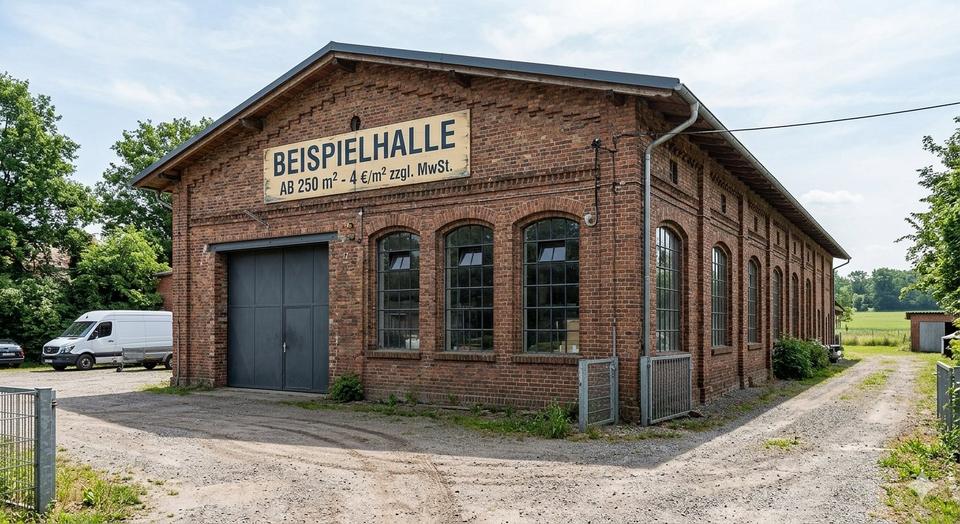 Thumbnail-Große Halle über 700m² aufteilbar ca. 200m² Bereiche,Stellplätze