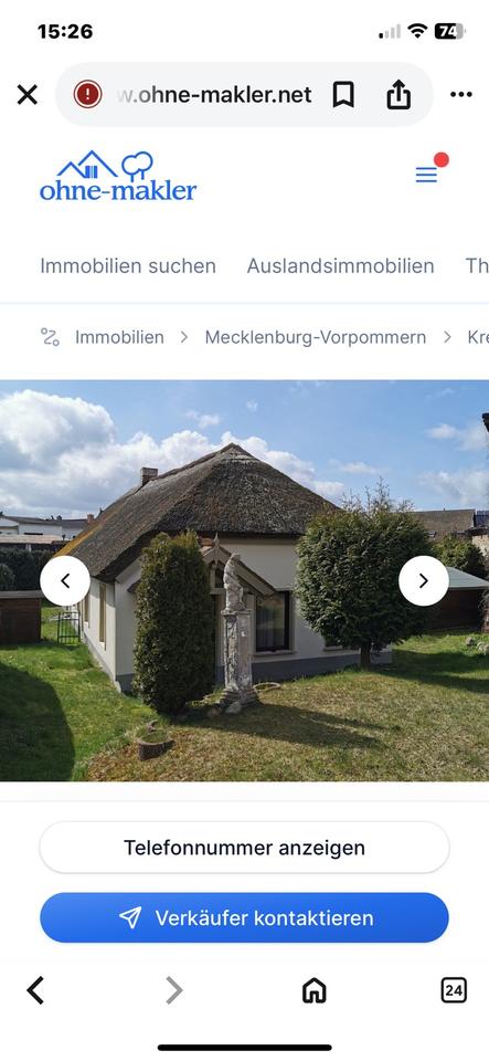 Thumbnail-Wohnung möbliert (Ückeritz)