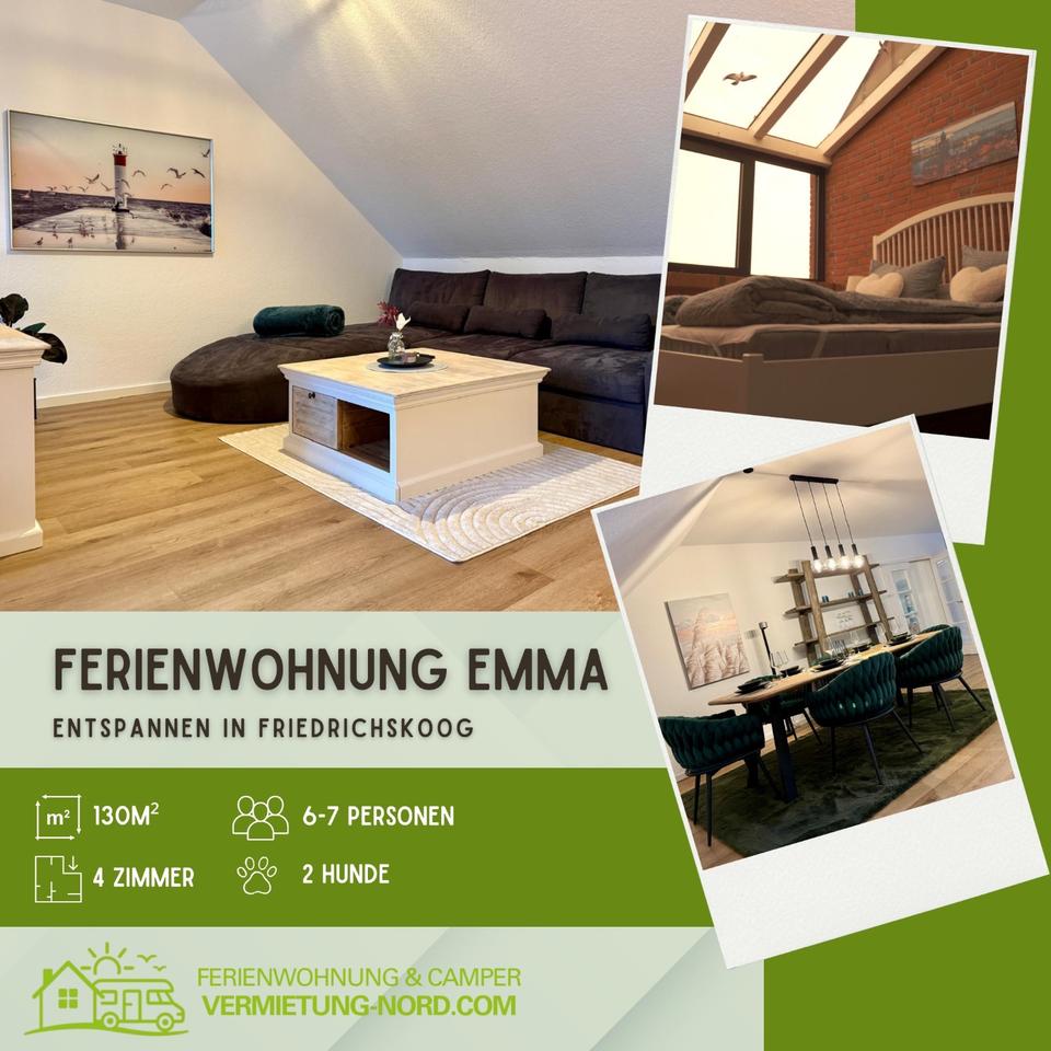 Thumbnail-Urlaub an der Nordsee! Tolle neue Ferienwohnung. 10% Rabatt! Hund