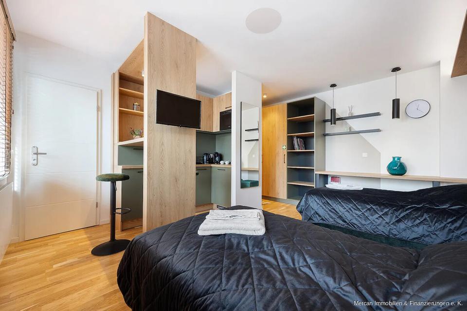 Thumbnail-Möbliertes hochwertiges 1- Zimmer Apartment im Stadtzentrum von Hannover