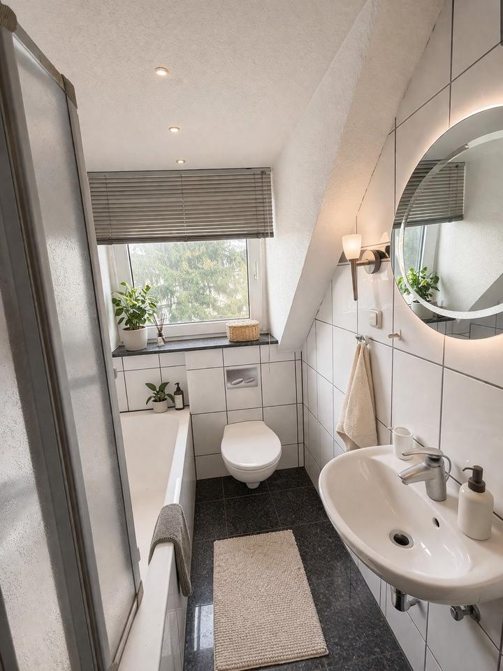 Thumbnail-Schöne Dachgeschosswohnung zu vermieten in Duisburg Laar