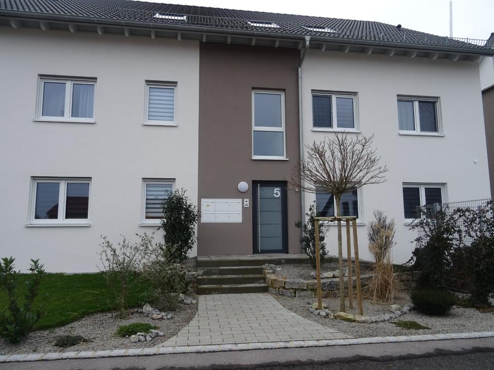 Thumbnail-Modern und Attraktiv - Schöne Neubau 3-Zimmer-EG-Wohnung (links) im ruhigen Neubaugebiet in Honhardt
