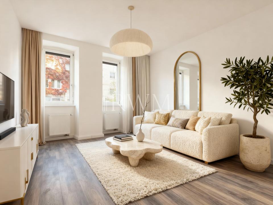 Thumbnail-Wohnen im Herzen der Stadt – Charmante 2-Zimmer-Altbauwohnung mit Einbauküche