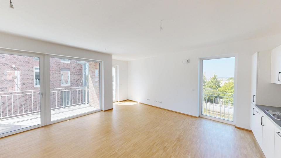 Thumbnail-3-Zimmer-Wohnung mit Einbauküche und Tageslichtbad