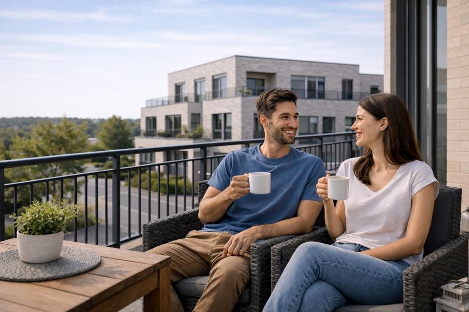 Thumbnail-WBS erforderlich: 2-3 Zimmer Neubau-Wohnungen nahe Münster