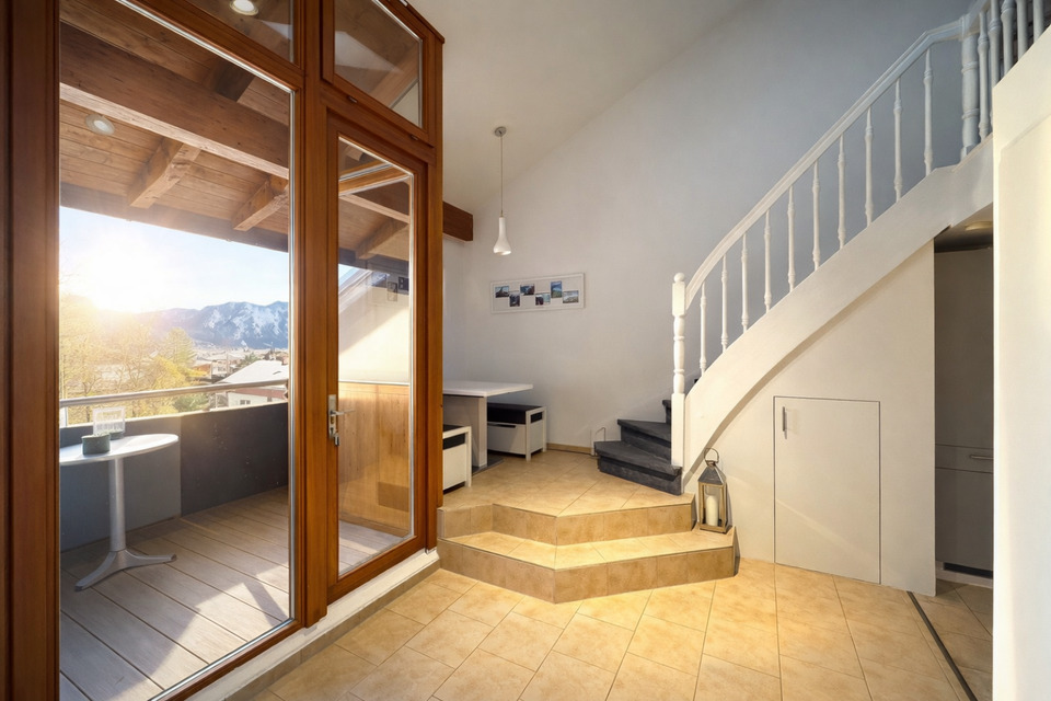 Thumbnail-Modern wohnen am Tegernsee: helle Galeriewohnung mit Balkon