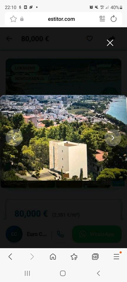 Thumbnail-Wohnung in Bar-Montenegro