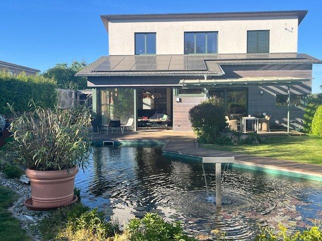 Thumbnail-Wunderschönes Ökohaus A+ mit Schwimmteich
