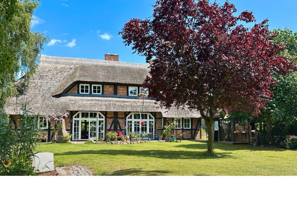 Thumbnail-Reetdachhaus mit Teich & Sauna 284 m² Landhaus bei Rostock