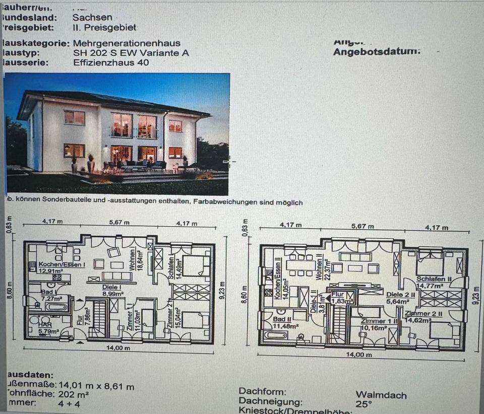 Thumbnail-Neubau 4- Zi. Wohnung KfW 40 mit Garten in schönster Lage Machern