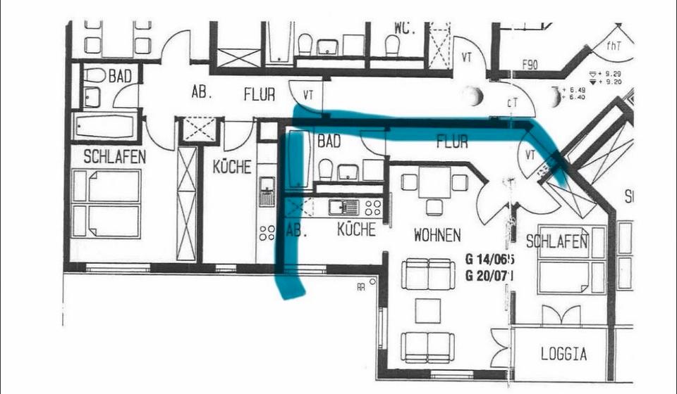 Thumbnail-2-Zimmer Wohnung in Berlin-Weißensee zu mieten