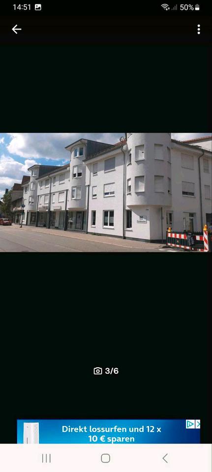 Thumbnail-1,5 Zimmer Wohnung in 68782 Brühl Baden Komplett möbliert 01.05.