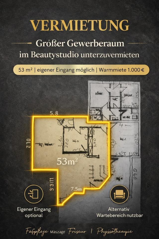 Thumbnail-Gewerberaum im kosmetikstudio