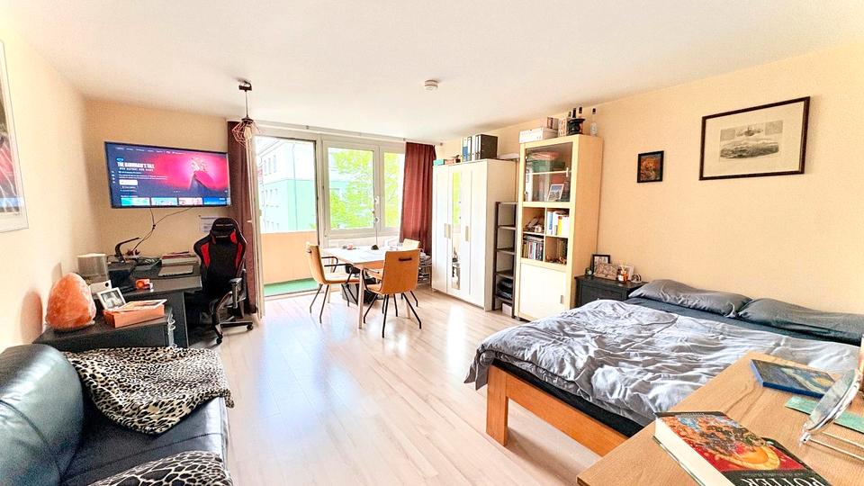 Thumbnail-1-Zimmer Wohnung in Nürnberg Nord vollmöbliert zu vermieten