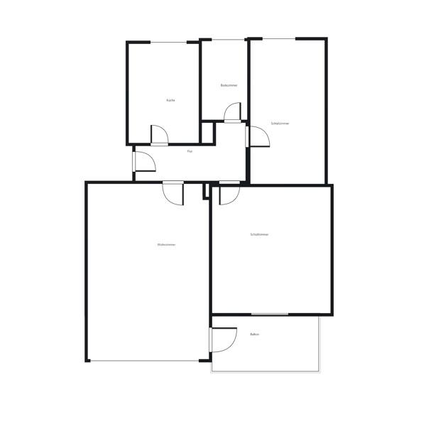 Thumbnail-Moderne 3-Zimmer-Wohnung in ruhiger Lage. Frisch für Sie renoviert