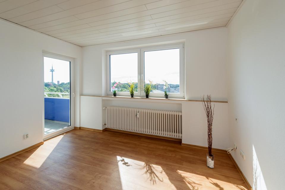 Thumbnail-** Stilvolle 3-Zimmerwohnung mit Balkon und Weitblick **