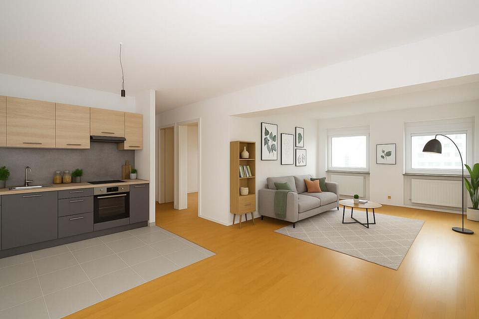 Thumbnail-Traumhafte 4-Zimmer-Wohnung mit Gäste-WC zum Erstbezug in Ludwigshafen