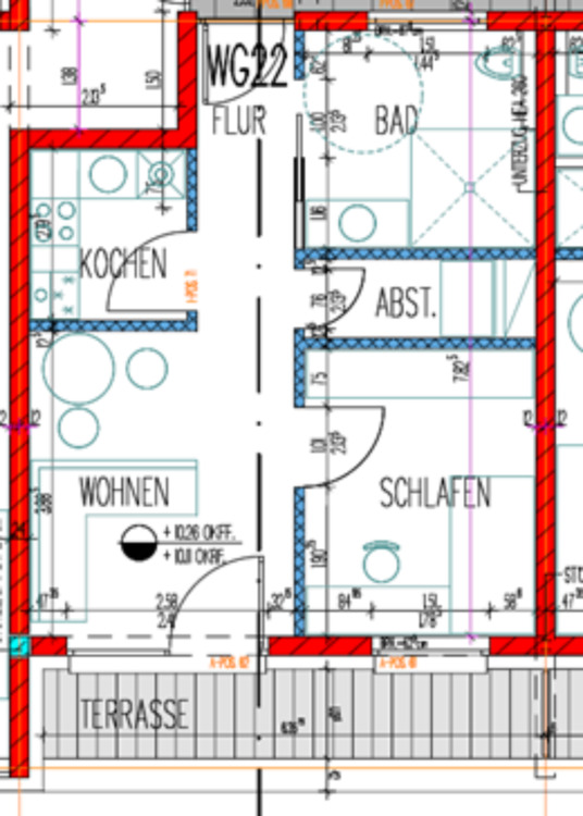 Thumbnail-Seniorenwohnung in Jever-Wohnen m. Service (Wohnung Nr. 22)
