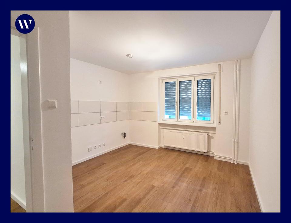 Thumbnail-Neuer Boden* Neue Wände* Neues Wohngefühl: renovierte 2 Zimmer + Balkon + Essküche, Tageslichtbad