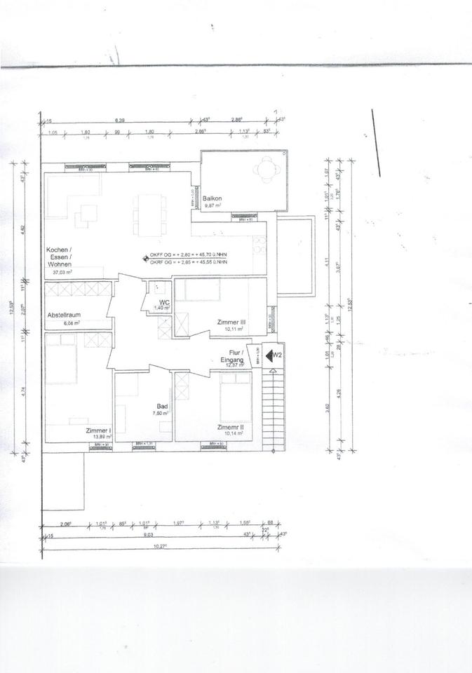 Thumbnail-4 Zimmerwohnung in Bevergern zu vermieten