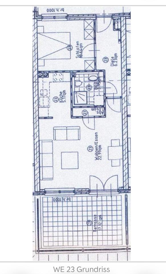 Thumbnail-2-Zimmer Wohnung zu vermieten in Großziethen (Attilastr.)