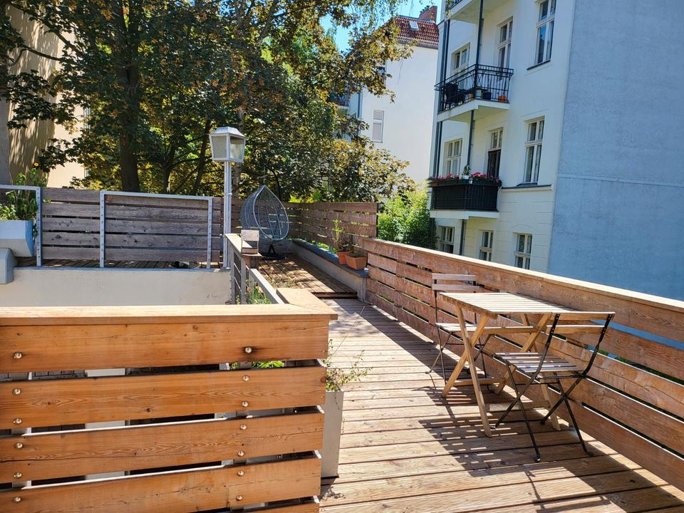 Thumbnail-Möbliertes Loft in Steglitz mit 80 m² Dachterrasse für 2 Jahre