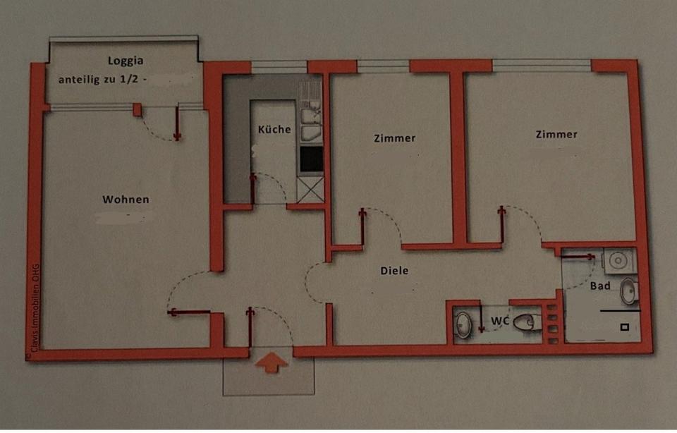 Thumbnail-3 Zimmer Wohnung in München Allach-Untermenzing zu vermieten
