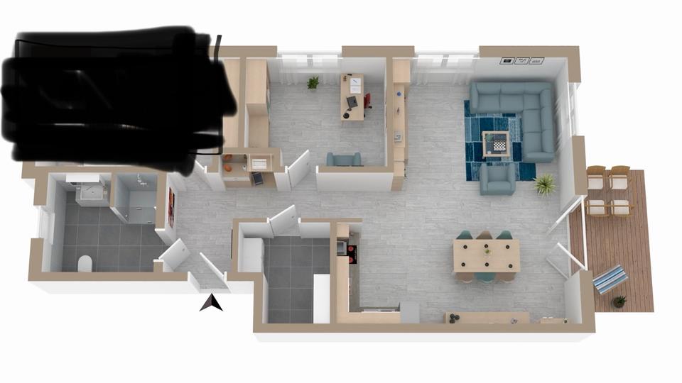 Thumbnail-Wohnung 83qm, Neubau