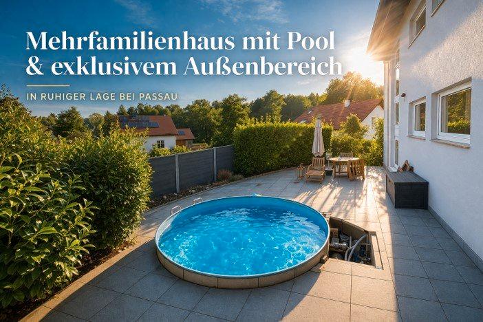 Thumbnail-Mehrfamilienhaus Passau | 4 Wohnungen | Pool | keine Provision