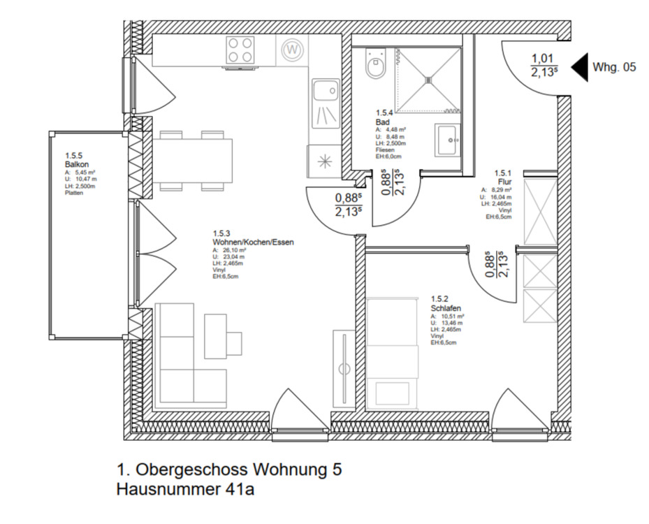 Thumbnail-2-Zimmer-Wohnungen für 1 Person mit WBS in Rheurdt
