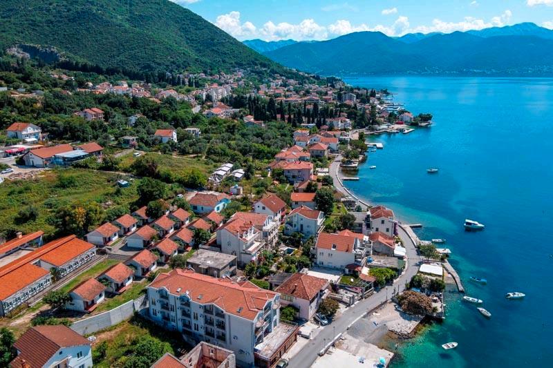 Thumbnail-Exklusives Grundstück mit Meerblick in Baošići Montenegro