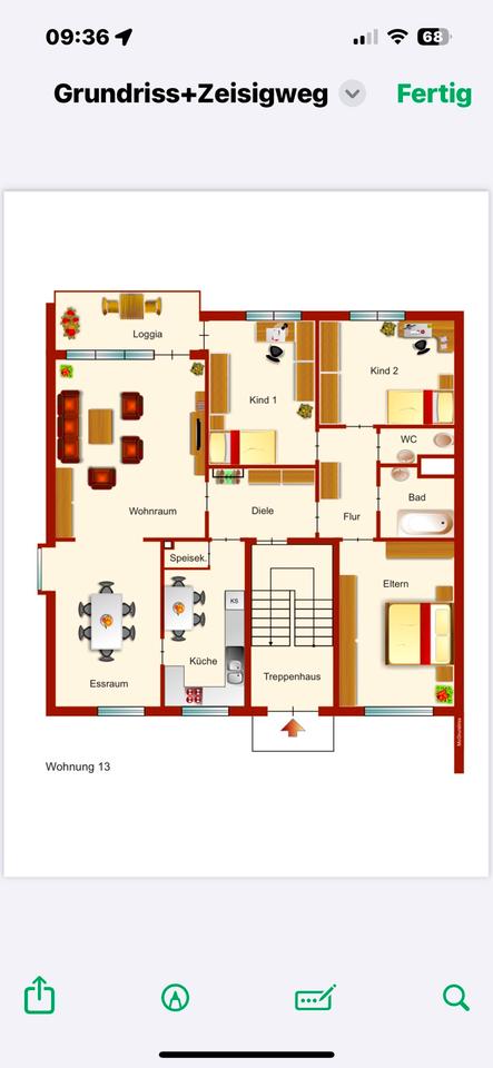 Thumbnail-Große 3-Zimmer-Wohnung (104 m²) in Eversten – ab sofort verfügbar