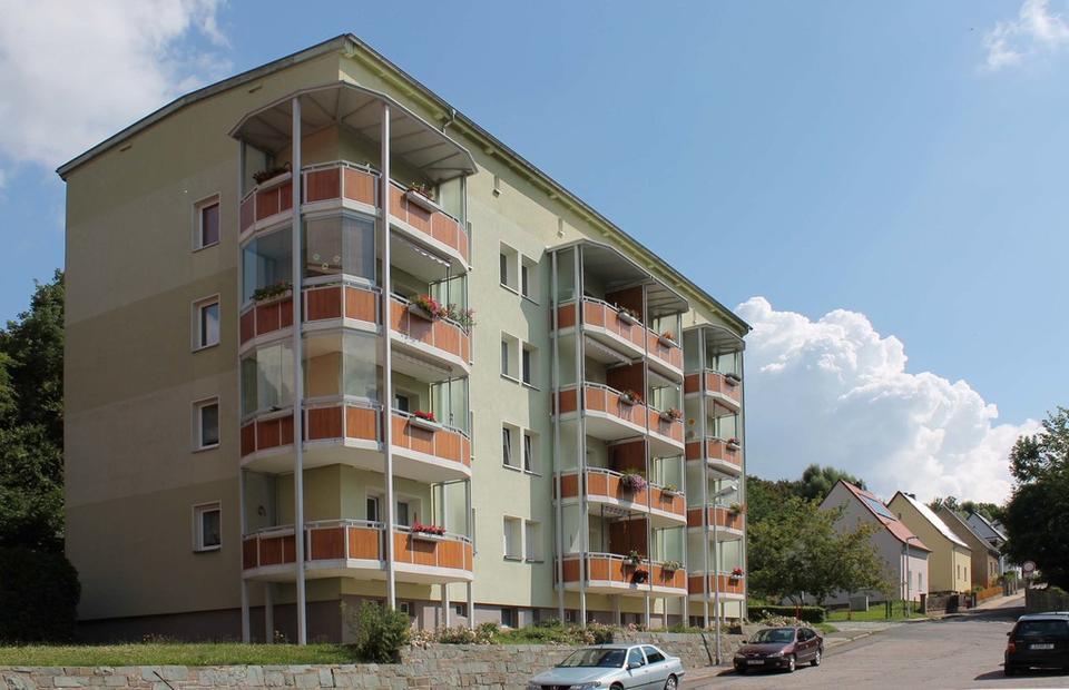 Thumbnail-Sanierte 2-Raum-Wohnung mit Dusche und Balkon in ruhiger Lage Geras