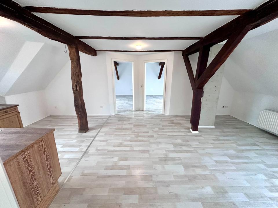 Thumbnail-Moderne 3-Zimmer-Dachgeschosswohnung mit Fachwerkcharme