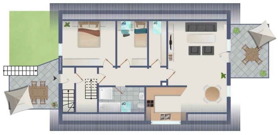 Thumbnail-5 Zimmer Wohnung in Buggingen zu vermieten