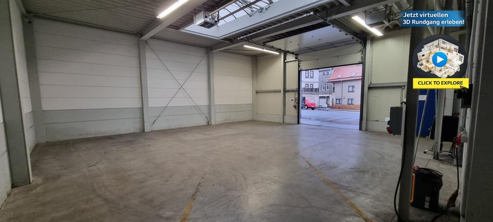 Thumbnail-136 m² Halle Lagerfläche in Ruhla – gepflegt, hell, mit 3D-Rund