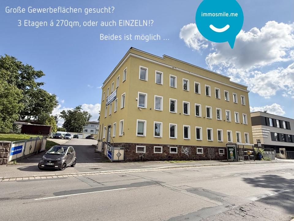 Thumbnail-810qm Gewerbefläche • Chemnitz-Siegmar • 3 Etagen zu je 270 qm • auch einzeln vermietbar