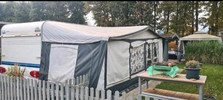 Thumbnail-Campingplatz Hobby Wohnwagen Prestige 650 WFU Maaseik Heerenlaak