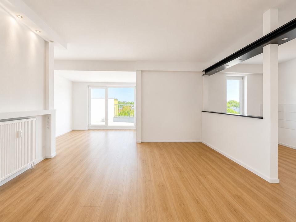 Thumbnail-Exklusives 3-Zimmer-Penthouse mit Dachterrasse – Erstbezug nach Sanierung
