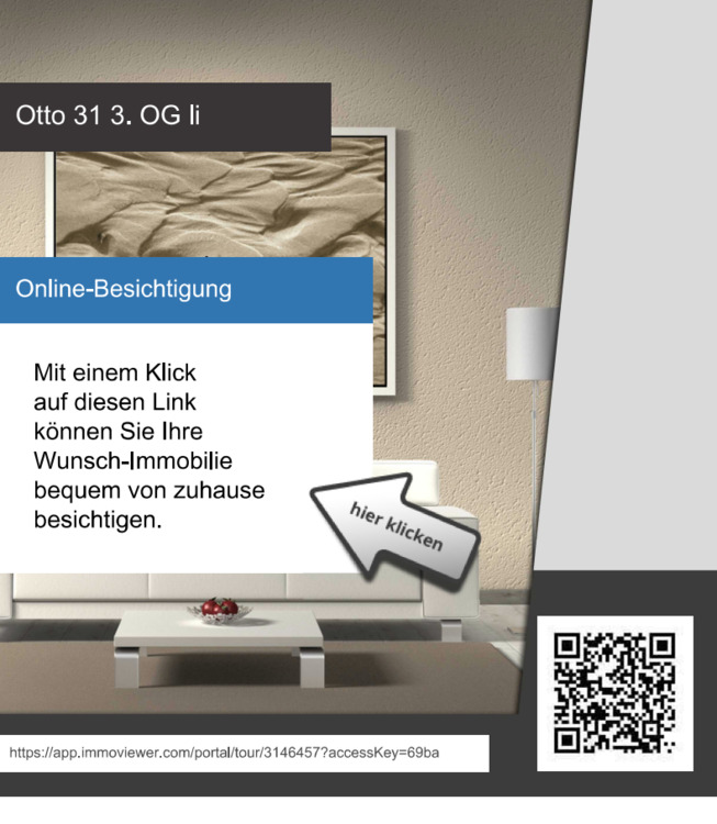 Thumbnail-In Ruhiger Lage mit Waldnähe 3-Raum Wohnung mit Balkon und Bad mit Fußbodenheizung