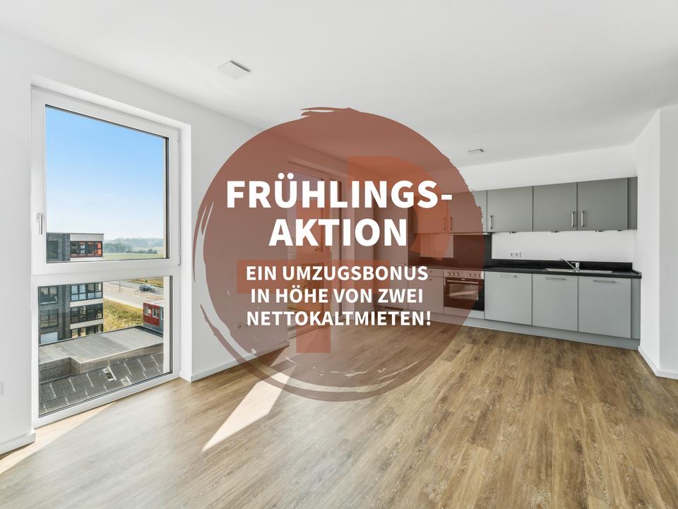 Thumbnail-Mit 2 Monaten Mietvorteil starten - Lichtdurchflutete 2-Zimmer-Wohnung im Projekt The Plus