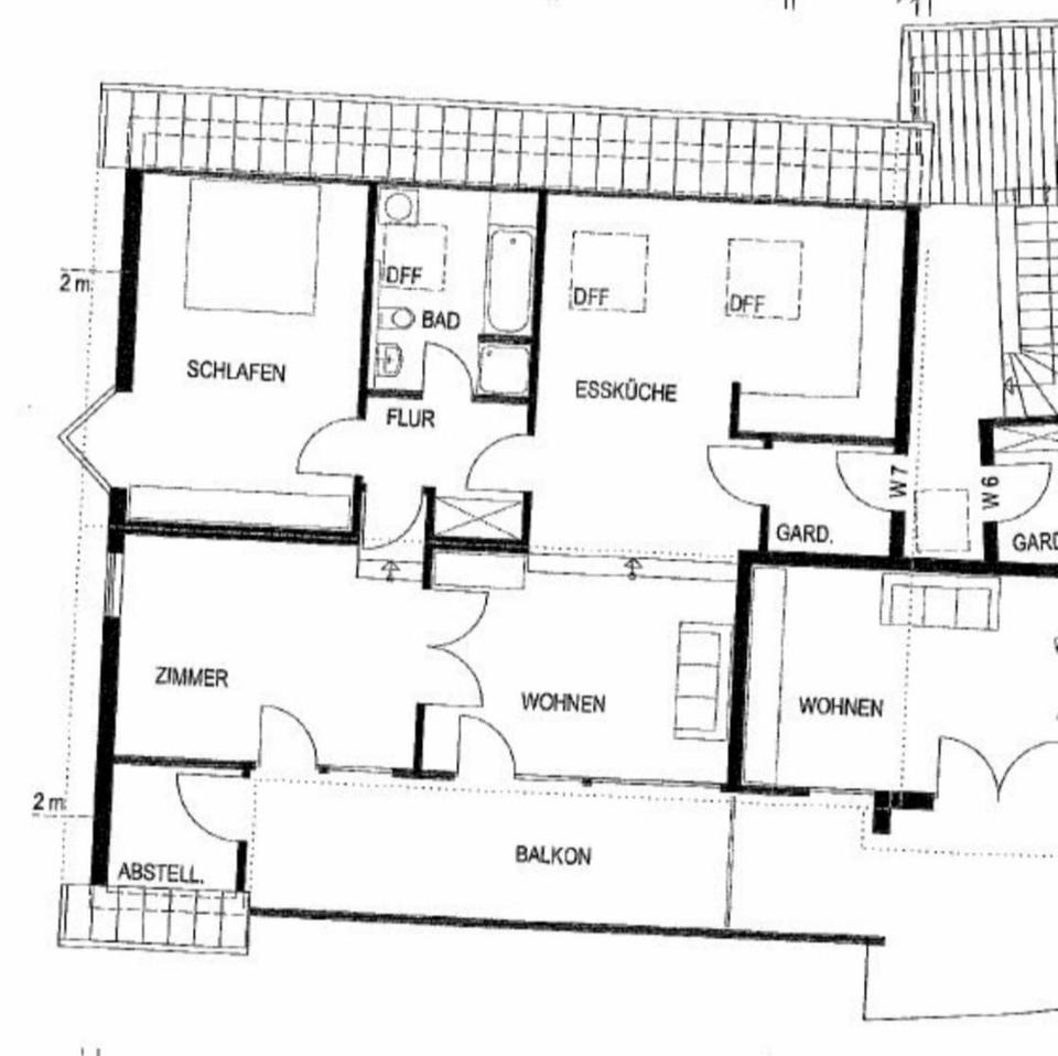 Thumbnail-3,5 Zimmerwohnung beim Kreiskrankenhaus mit Dachterasse und TGA