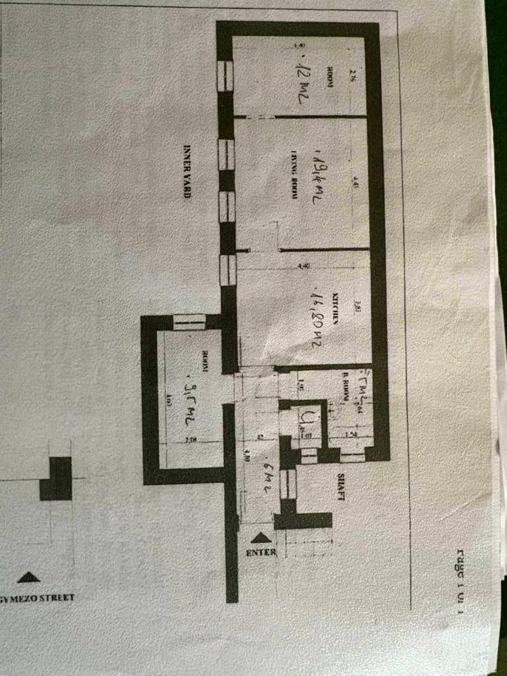 Thumbnail-Frisch renoviert 3 Zimmer Wohnung mitten im Herzen von Budapest