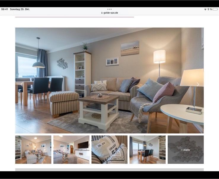 Thumbnail-SPO Ferienwohnung Sankt Peter Ording direkt am Strand 5-9.10=443,