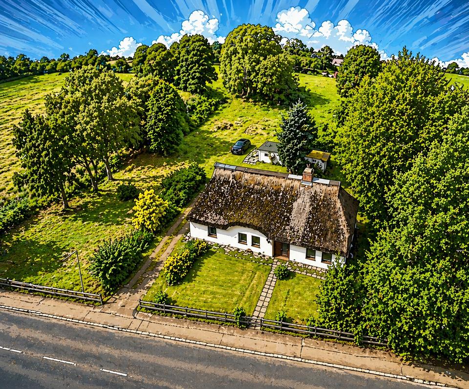 Thumbnail-Reetdachhaus Reetdach Haus 2.909qm Grundstück von privat
